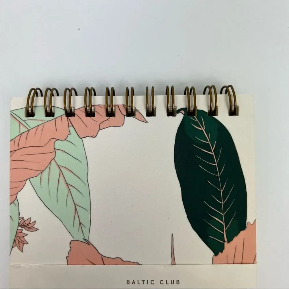 Baltic Club Reporter Notebook With 120 Lined Pages - NWT